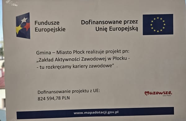 Realizacja projektu przez UE.